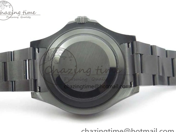 MiroTime 0901 EasyCare Yacht-Master 116622 DLC VRF Best Edition Black Dial on DLC Bracelet VR 2918